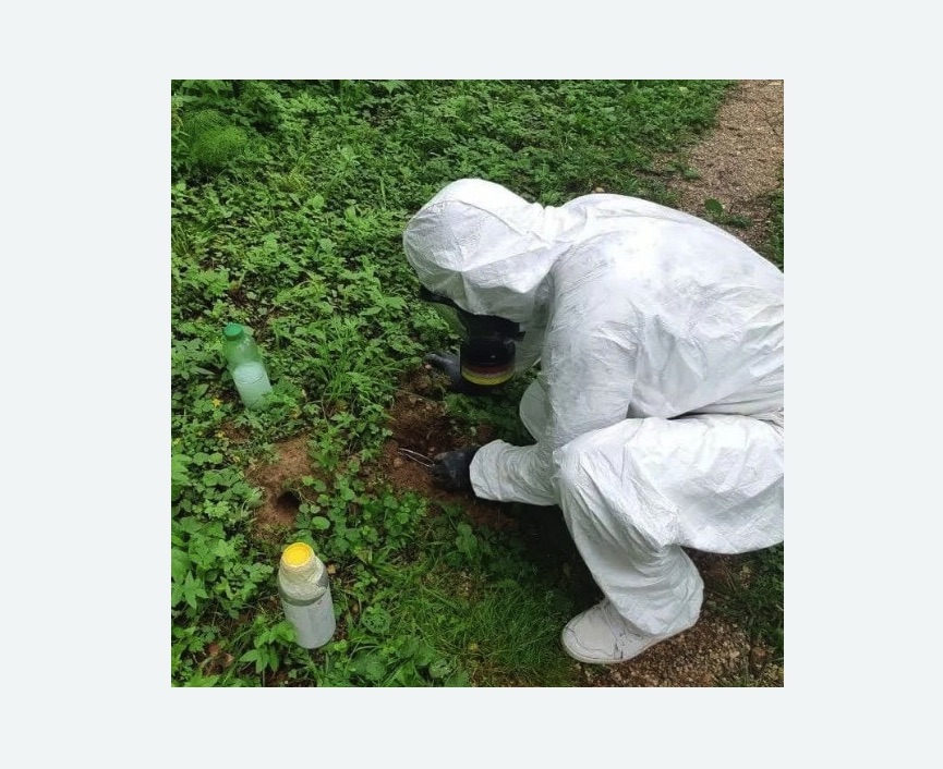 уничтожение кротов на участке в Приморско-Ахтарске